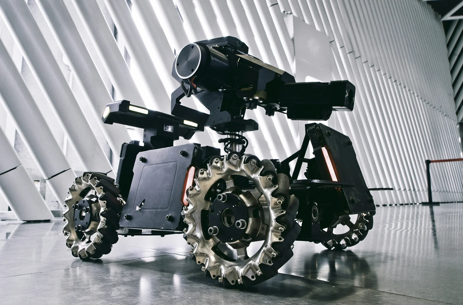 Un véhicule motorisé autonome piloté par I.A.